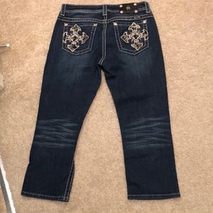 Miss me cropped jeans